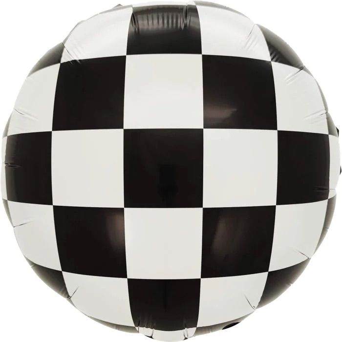 Checkered Print · 17"