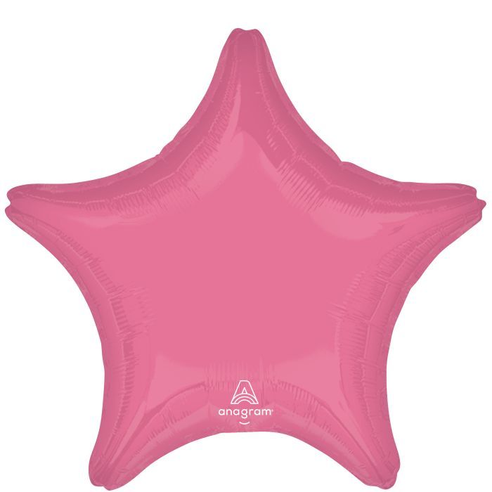 Vibrant Pink Star · 18"