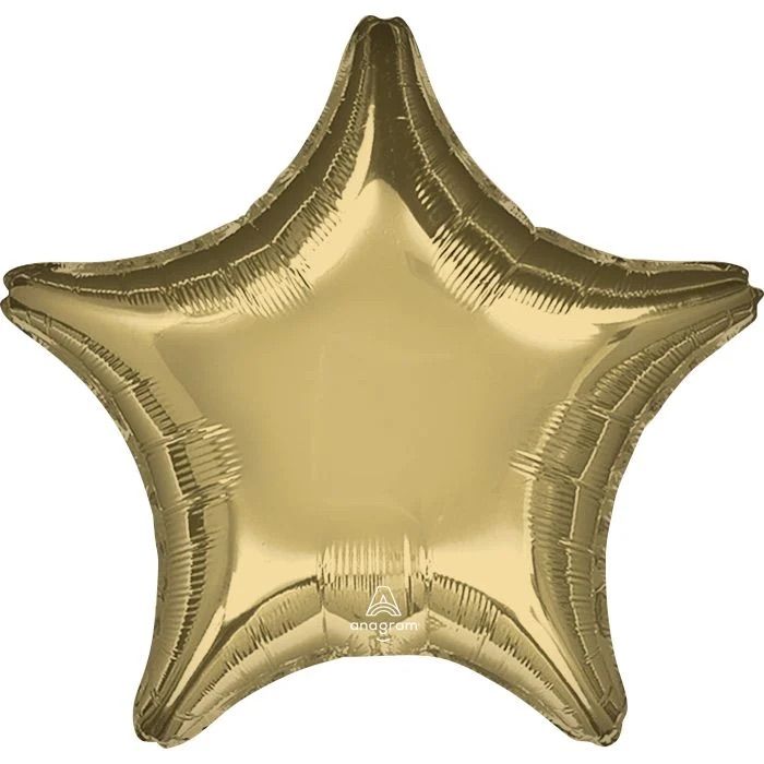 White Gold Star · 18"