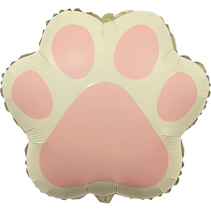 Matte Pink Dog Paw · 20"