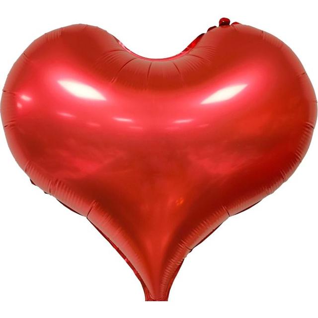 Matte Red Heart · 22"