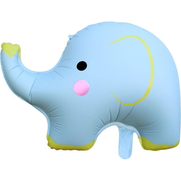 Matte Blue Elephant · 24"
