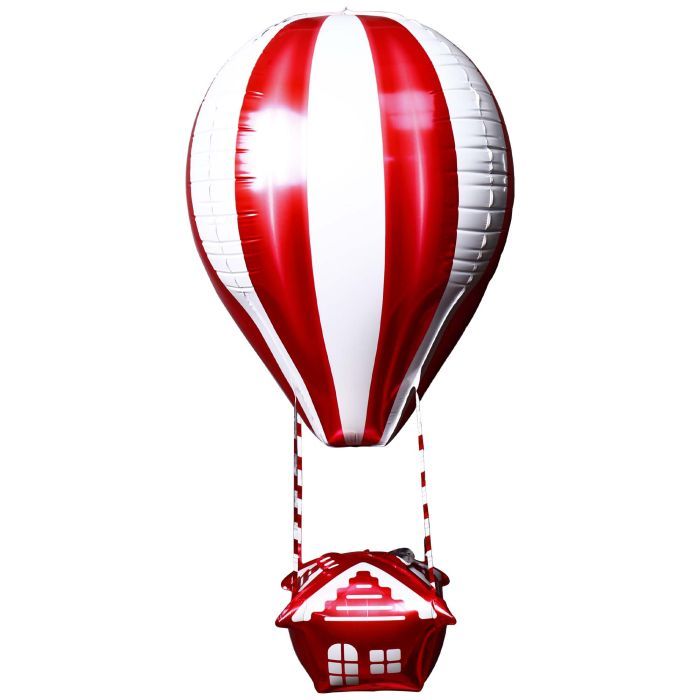 3d Hot Air Balloon Red · 26"