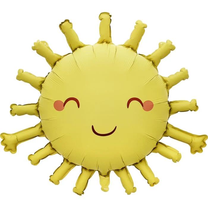 Beaming Sunrays Sun Balloon · 29"