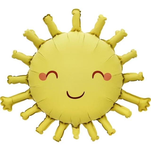 Beaming Sunrays Sun Balloon · 29"