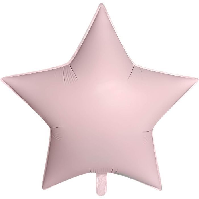 Matte Pink Star Balloon · 30"