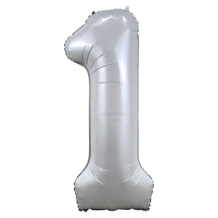 Chrome White Number 1 · 34"
