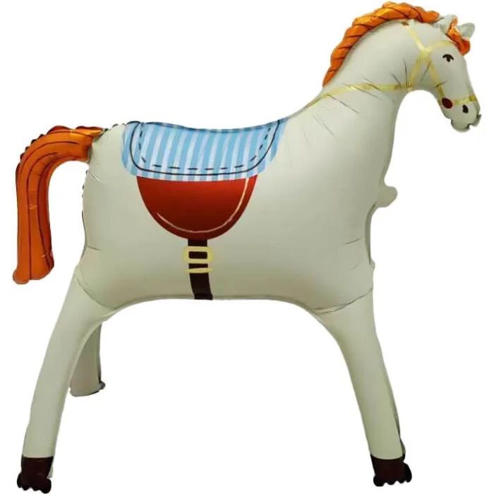 Standing Horse White · 35"