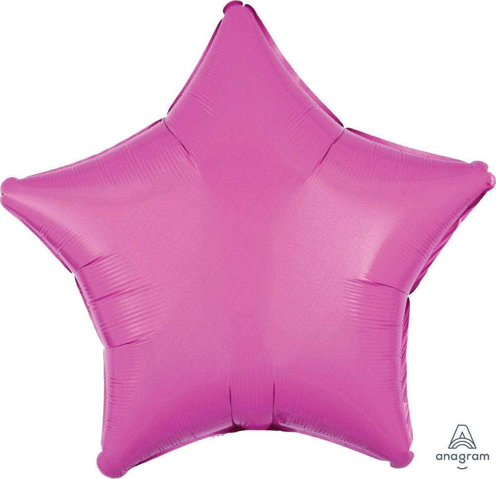 Bubble Gum Pink Star · 28"