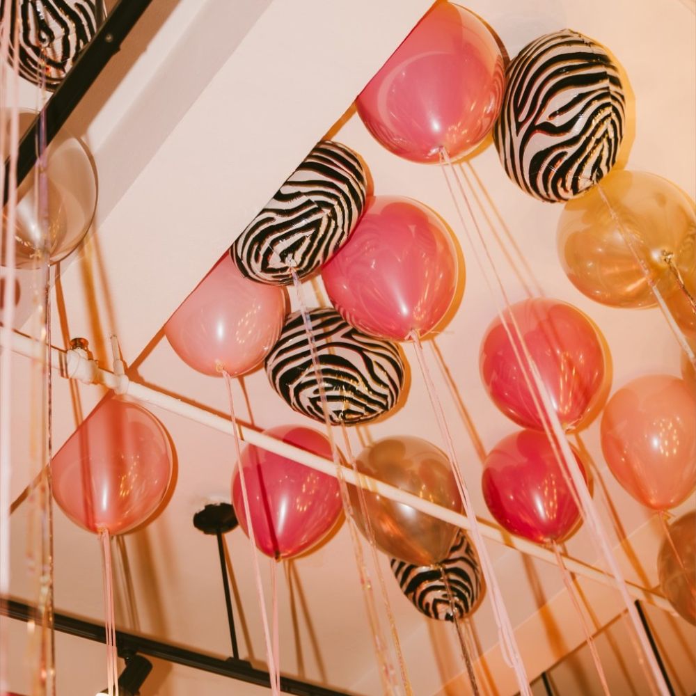 Ceiling Pink Zebra Funk 