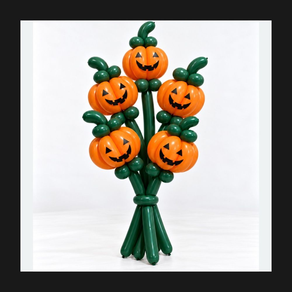 Spooky Pumpkin Boquet 